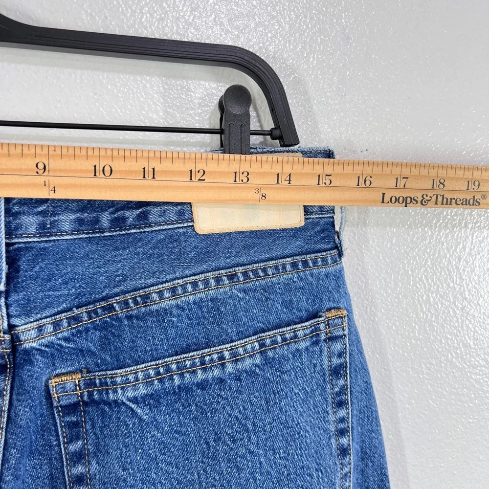 Everlane The Curvy 90s Cheeky Straight Jeans Womens 31R Organic Cotton High Rise